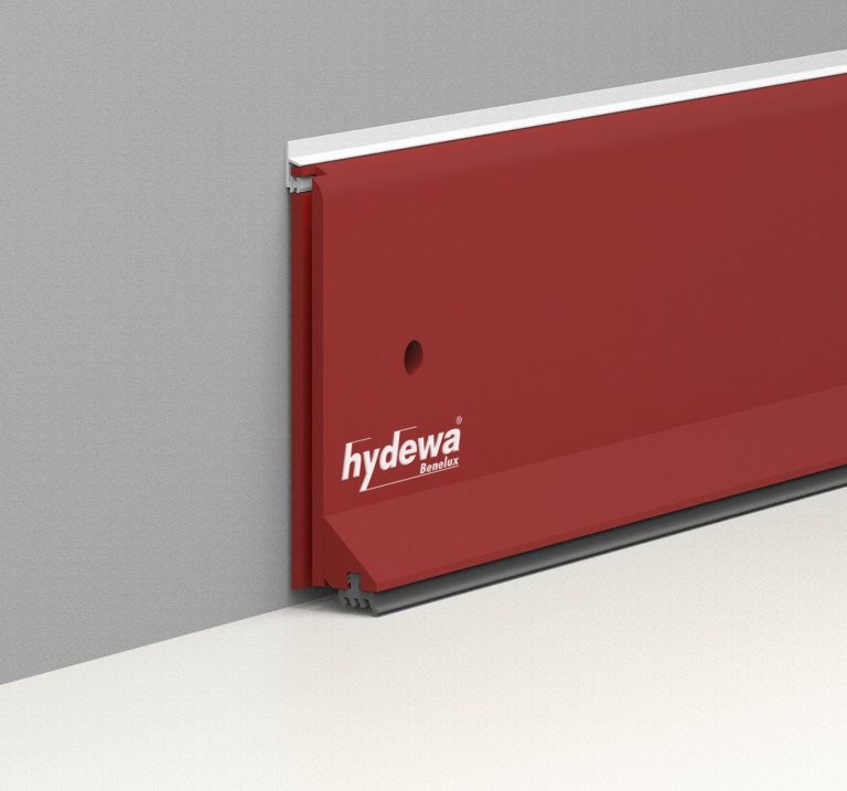 Hydewa plint met voet - rood